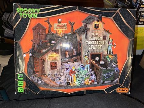 ebay lemax spooky town.